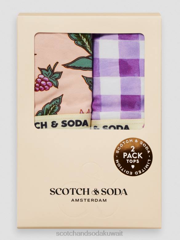 ملابس Scotch & Soda قطعة علوية من حمالة الصدر مكونة من 2 قطعة التحرير والسرد أ أطفال N0V4764