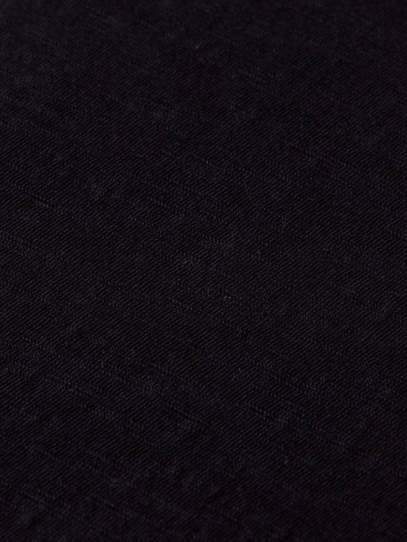 ملابس Scotch & Soda تي شيرت مناسب عادي أسود نحيف N0V4100