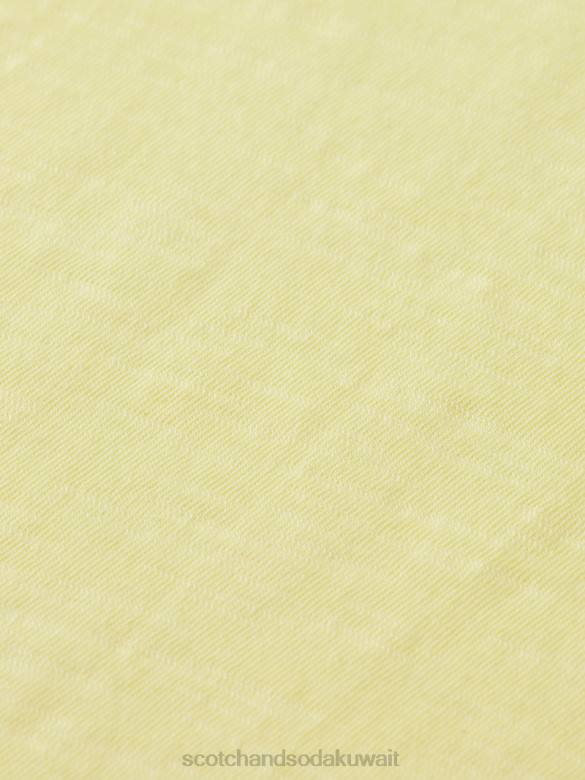 ملابس Scotch & Soda تي شيرت مناسب عادي الفشار نحيف N0V4105