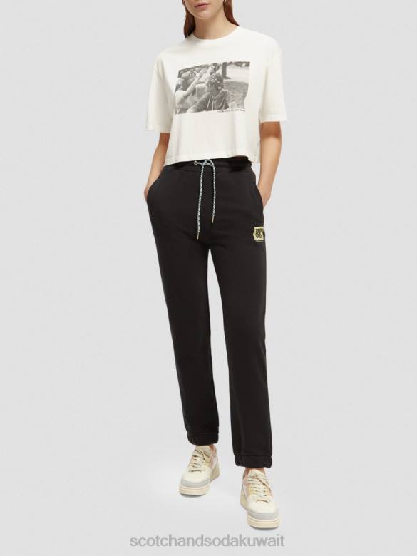 ملابس Scotch & Soda تي شيرت برسومات الصور المقطوعة التحرير والسرد أ نحيف N0V4112