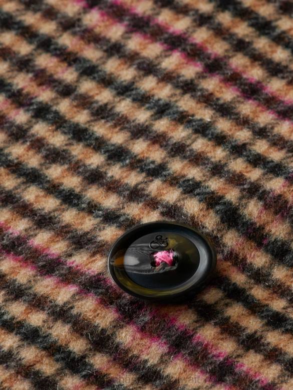 ملابس Scotch & Soda معطف مزدوج الصدر من مزيج الصوف البوب ​​التراث نحيف N0V4141