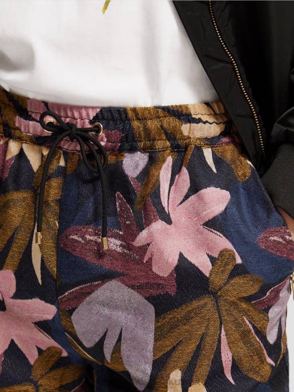 ملابس Scotch & Soda عداء ببطء منسوج من الجاكار كامو زهرة نحيف N0V4152