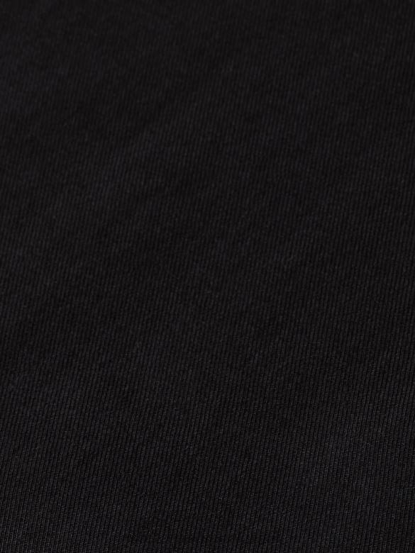 ملابس Scotch & Soda بنطال واسع الساق منخفض الارتفاع أسود نحيف N0V4155