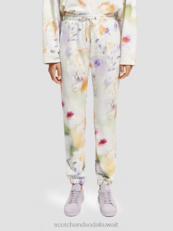 ملابس Scotch & Soda بنطال رياضي سهل طباعة الحركة نحيف N0V4165