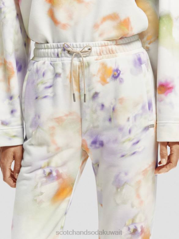 ملابس Scotch & Soda بنطال رياضي سهل طباعة الحركة نحيف N0V4165