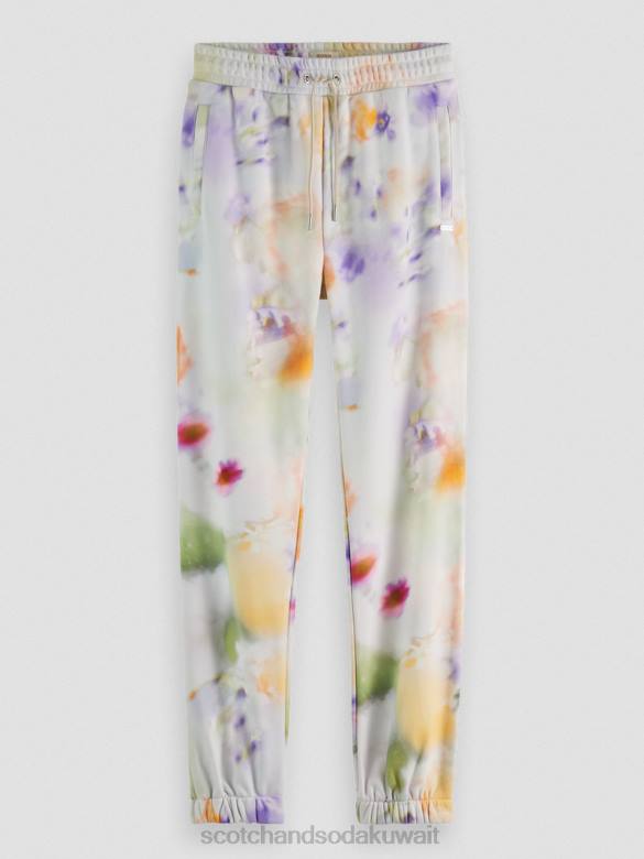 ملابس Scotch & Soda بنطال رياضي سهل طباعة الحركة نحيف N0V4165
