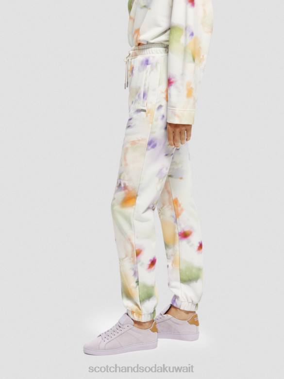 ملابس Scotch & Soda بنطال رياضي سهل طباعة الحركة نحيف N0V4165
