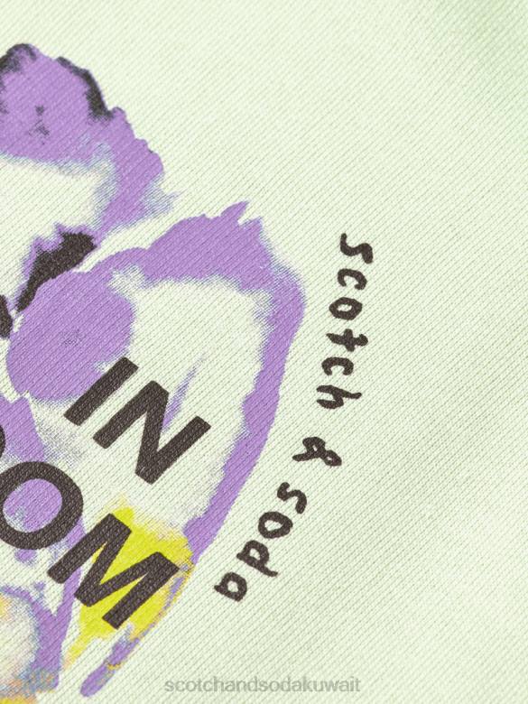 ملابس Scotch & Soda سترة من القطن العضوي فضفاضة رغوة البحر نحيف N0V4188