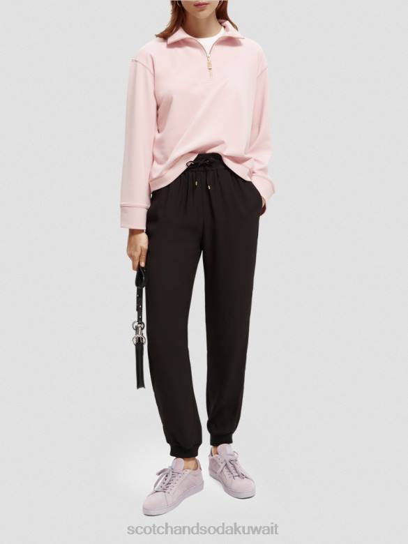 ملابس Scotch & Soda سترة نصف سحاب بأكمام البوق الخزامى نحيف N0V4191