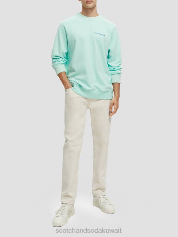 ملابس Scotch & Soda سترة من القطن العضوي خليج نحيف N0V4193