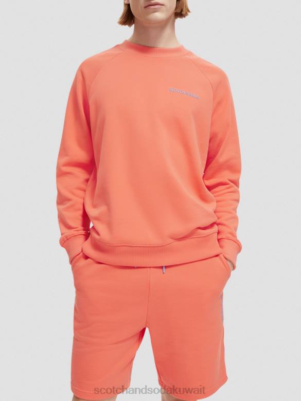 ملابس Scotch & Soda سترة من القطن العضوي كركديه نحيف N0V4195