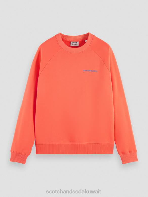 ملابس Scotch & Soda سترة من القطن العضوي كركديه نحيف N0V4195