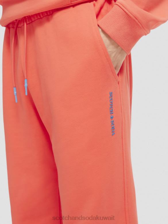 ملابس Scotch & Soda بنطال رياضي من القطن العضوي كركديه نحيف N0V4207