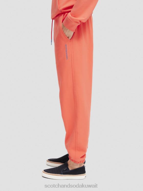 ملابس Scotch & Soda بنطال رياضي من القطن العضوي كركديه نحيف N0V4207