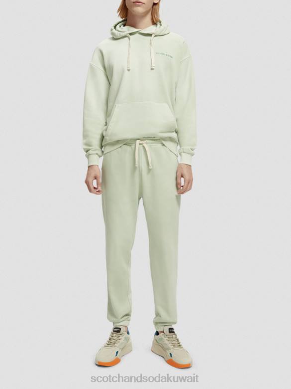 ملابس Scotch & Soda هوديي مصبوغ بالنباتات نعناع نحيف N0V4224