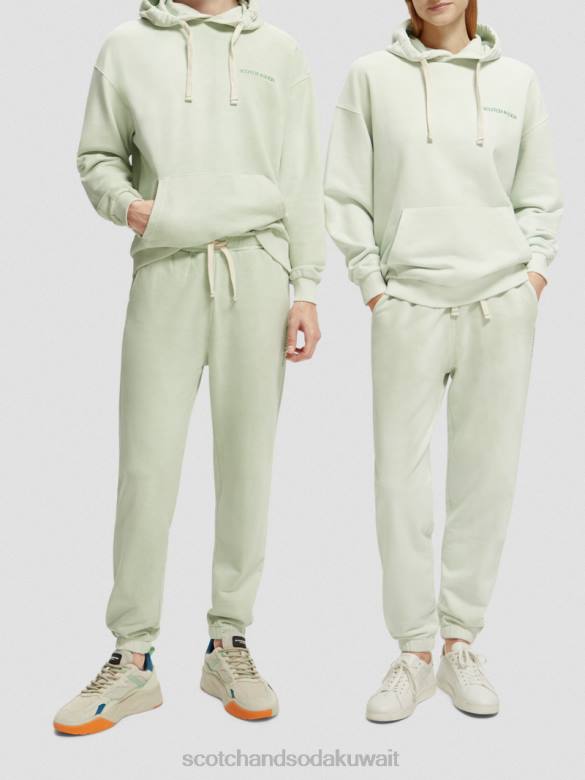 ملابس Scotch & Soda هوديي مصبوغ بالنباتات نعناع نحيف N0V4224