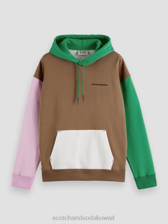 ملابس Scotch & Soda هوديي متباين الألوان التحرير والسرد أ نحيف N0V4226