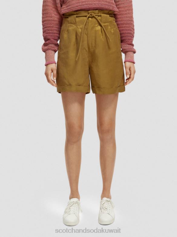 ملابس Scotch & Soda شورت قصير الارتفاع مرتفع قشرة جوز الهند نحيف N0V4232