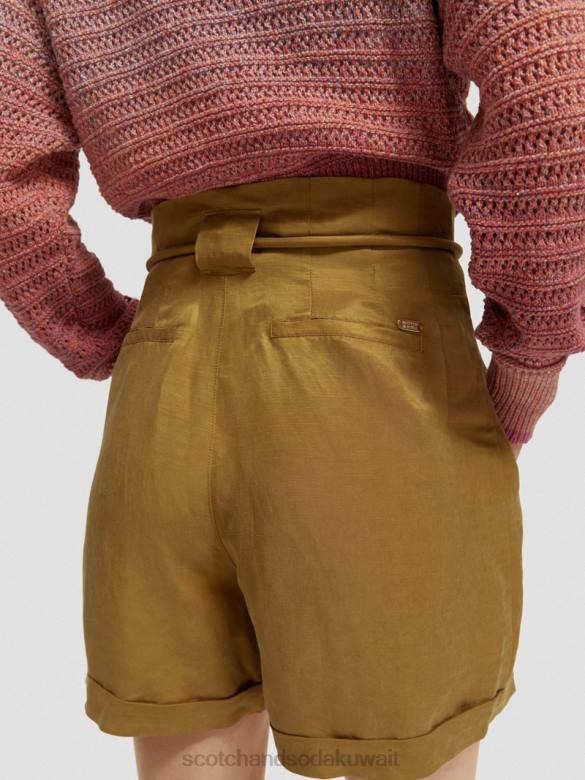 ملابس Scotch & Soda شورت قصير الارتفاع مرتفع قشرة جوز الهند نحيف N0V4232