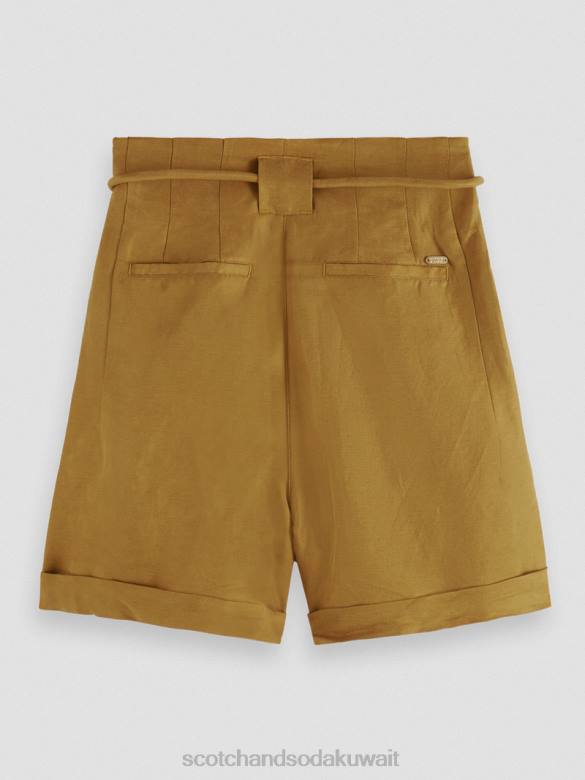 ملابس Scotch & Soda شورت قصير الارتفاع مرتفع قشرة جوز الهند نحيف N0V4232