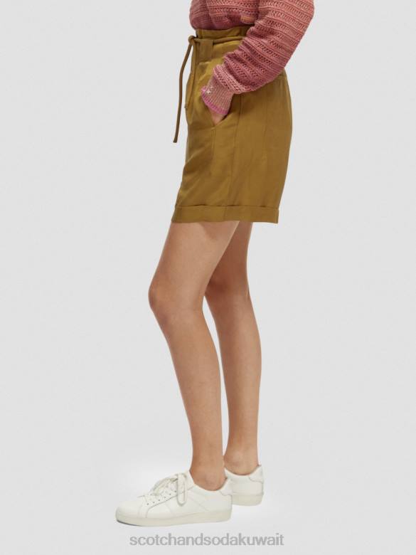 ملابس Scotch & Soda شورت قصير الارتفاع مرتفع قشرة جوز الهند نحيف N0V4232