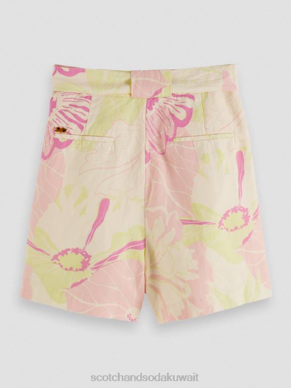 ملابس Scotch & Soda شورت متوسط ​​الطول عالي الارتفاع زهر فوندلفيلد نحيف N0V4237