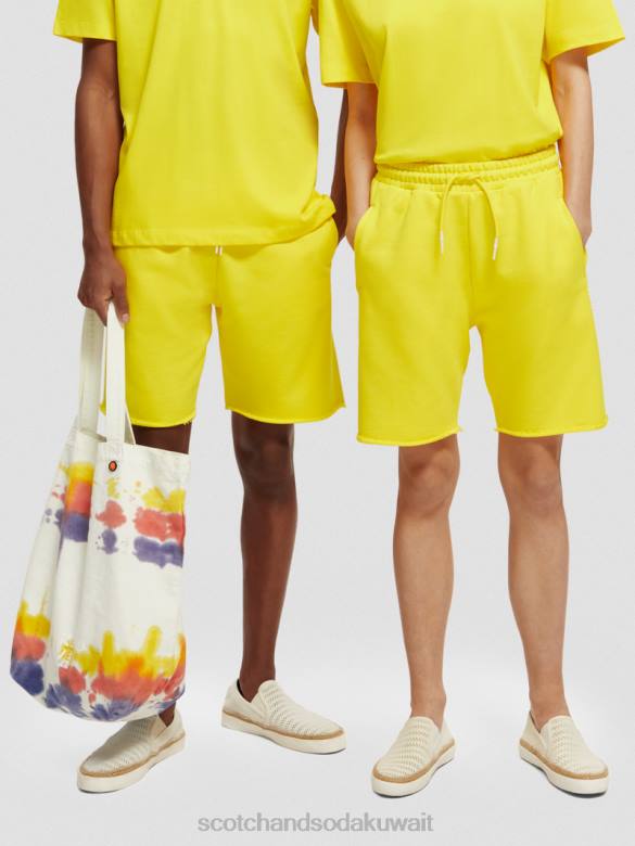 ملابس Scotch & Soda شورت عرق من القطن العضوي شروق الشمس نحيف N0V4250