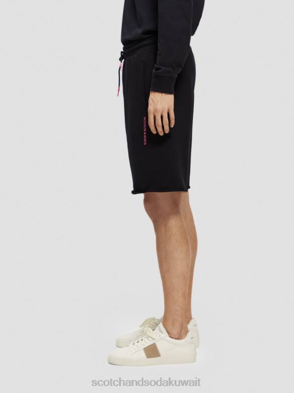 ملابس Scotch & Soda شورت عرق من القطن العضوي القوات البحرية نحيف N0V4251