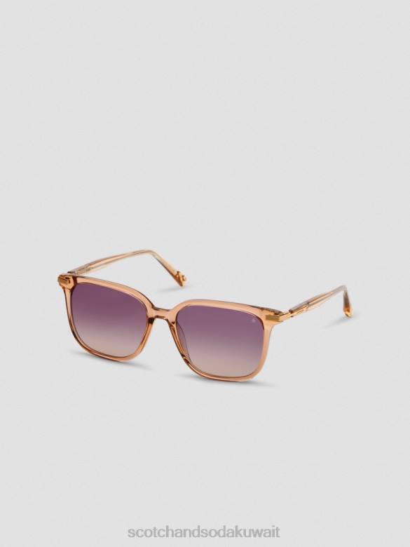 مُكَمِّلات Scotch & Soda نظارات بيفرلي الشمسية اللون البيج نحيف N0V4264