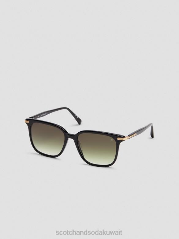مُكَمِّلات Scotch & Soda نظارات بيفرلي الشمسية أسود نحيف N0V4265
