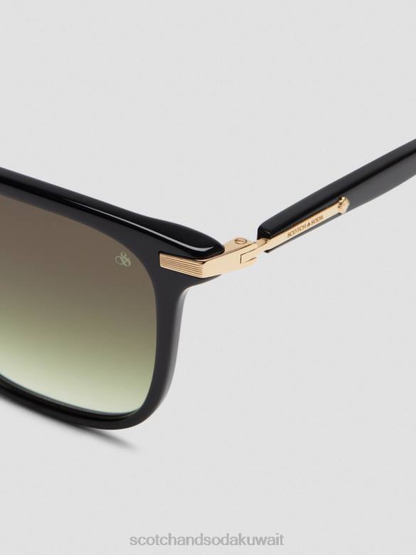 مُكَمِّلات Scotch & Soda نظارات بيفرلي الشمسية أسود نحيف N0V4265
