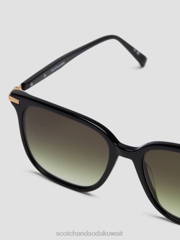 مُكَمِّلات Scotch & Soda نظارات بيفرلي الشمسية أسود نحيف N0V4265