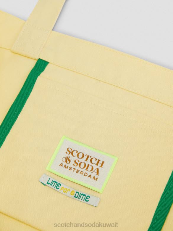مُكَمِّلات Scotch & Soda حقيبة قماش عمل فني موز نحيف N0V4268