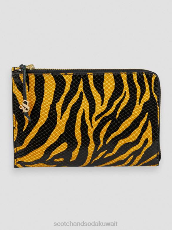 مُكَمِّلات Scotch & Soda محفظة سفر جلدية كومبو ك نحيف N0V4271