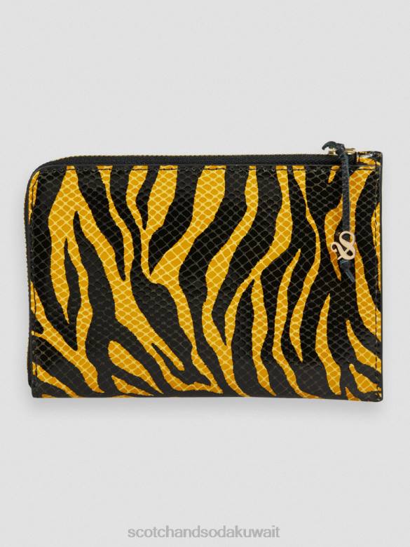 مُكَمِّلات Scotch & Soda محفظة سفر جلدية كومبو ك نحيف N0V4271