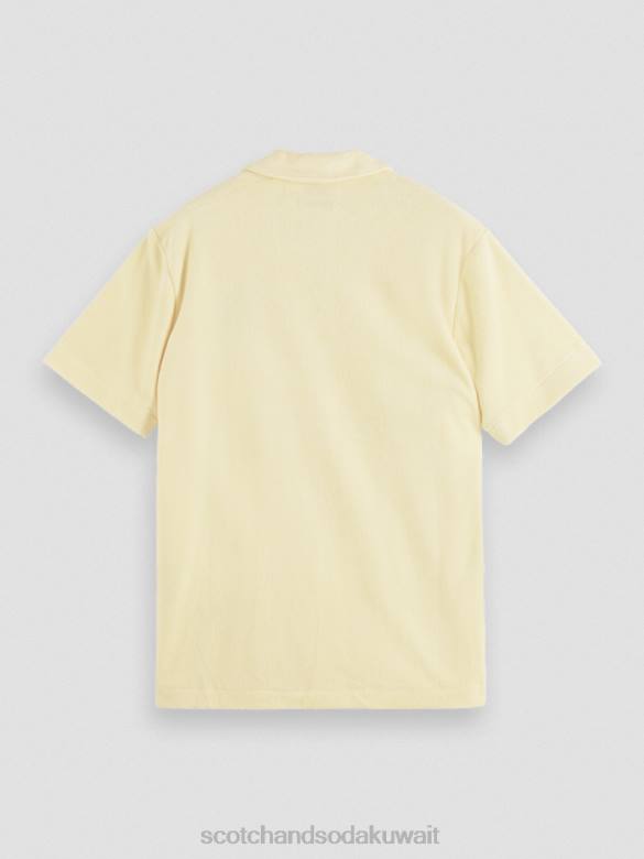 ملابس Scotch & Soda قميص مخيم منشفة مطرزة موز رجال N0V4297
