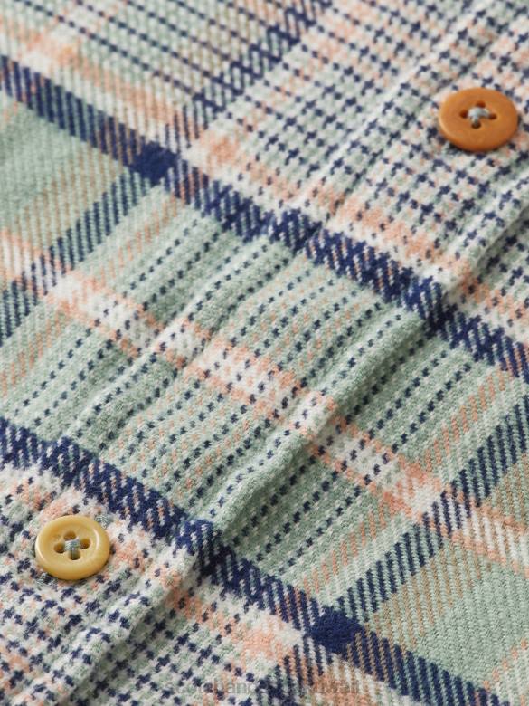 ملابس Scotch & Soda قميص فلانيل بمربعات بمقاس عادي التحرير والسرد ب رجال N0V4300