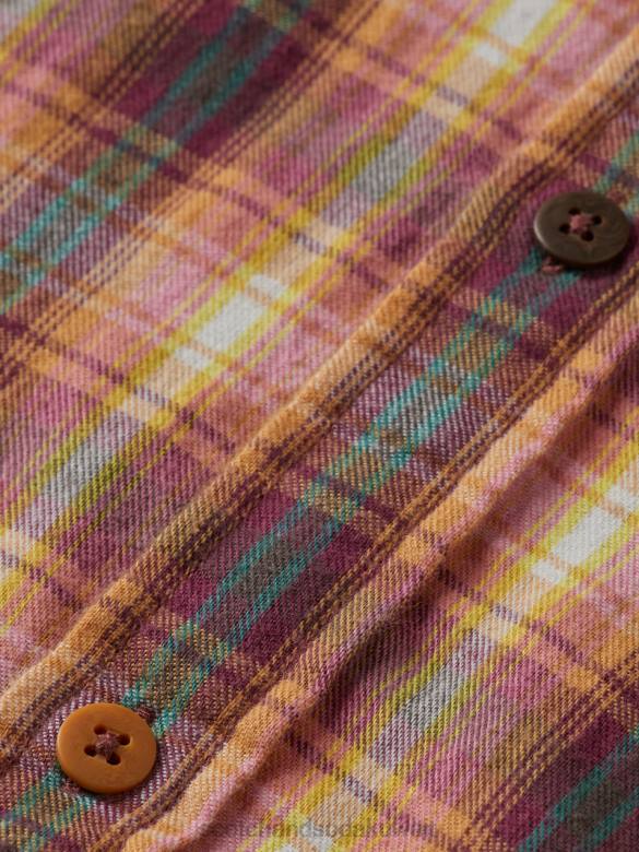 ملابس Scotch & Soda قميص فلانيل بمربعات بمقاس عادي التحرير والسرد أ رجال N0V4301