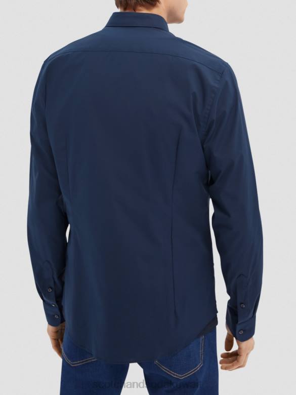ملابس Scotch & Soda قميص كلاسيكي مطاطي | جسد مثالي ليلة رجال N0V4320