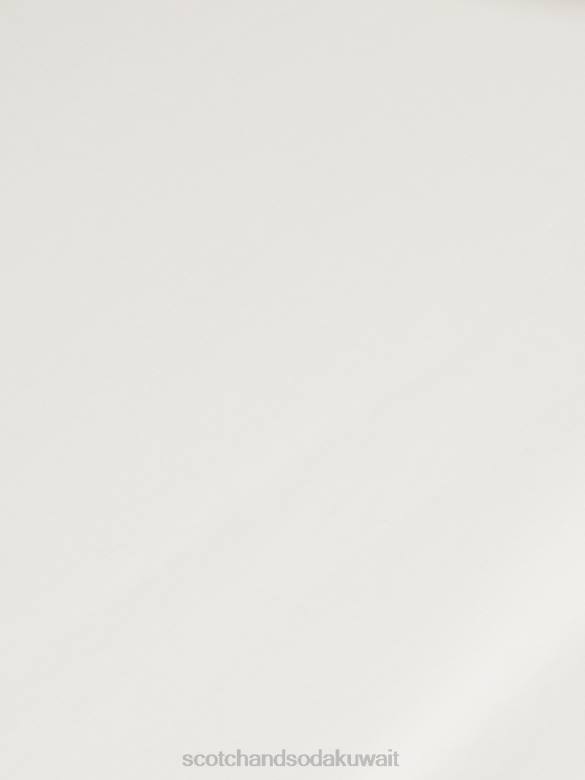 ملابس Scotch & Soda قميص كلاسيكي مطاطي | جسد مثالي أبيض رجال N0V4322