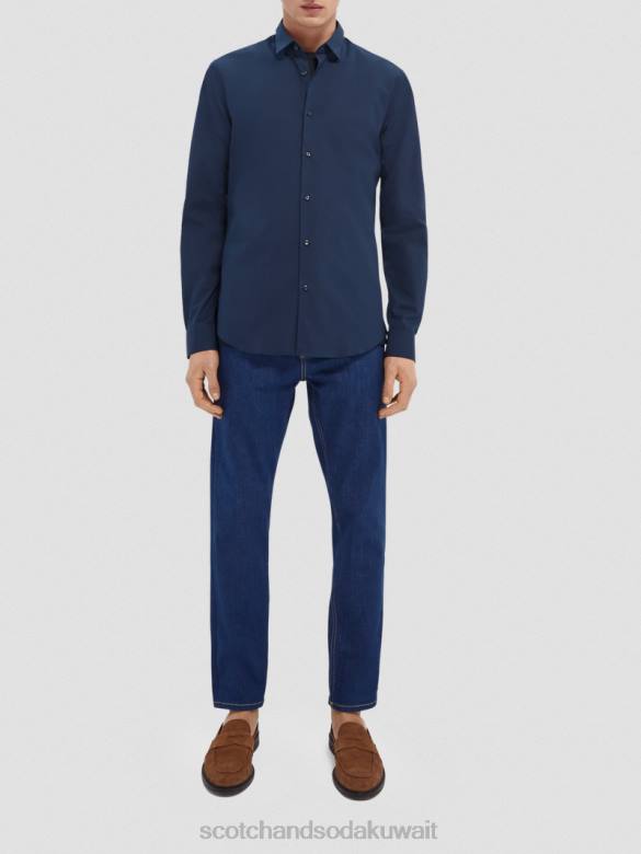 ملابس Scotch & Soda قميص كلاسيكي مطاطي | جسد مثالي ليلة رجال N0V4324