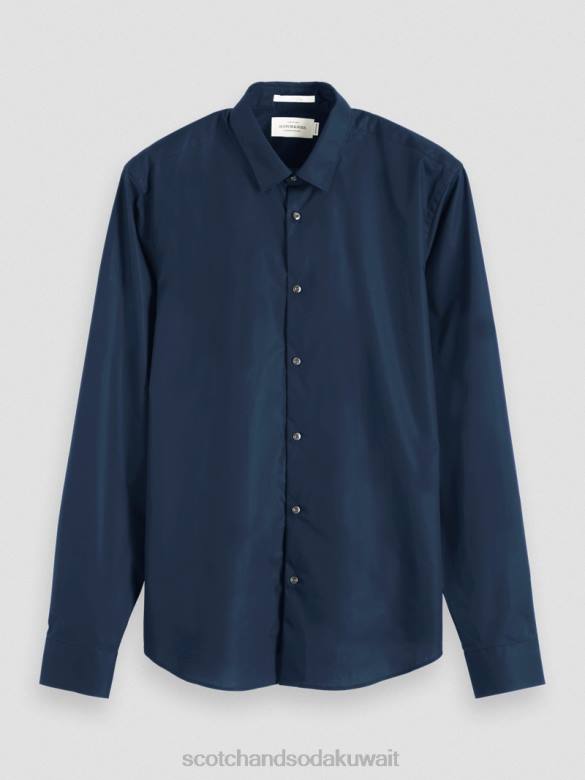 ملابس Scotch & Soda قميص كلاسيكي مطاطي | جسد مثالي ليلة رجال N0V4324