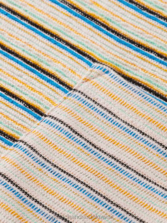 ملابس Scotch & Soda تي شيرت مخطط بجيوب من القطن العضوي التحرير والسرد ب رجال N0V4395
