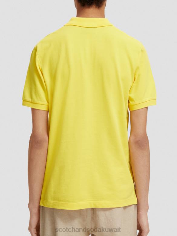 ملابس Scotch & Soda بولو بيكيه من القطن العضوي شروق الشمس رجال N0V4466