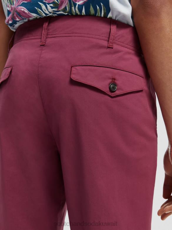 ملابس Scotch & Soda تشينو مطوي وفضفاض الداليا رجال N0V4486
