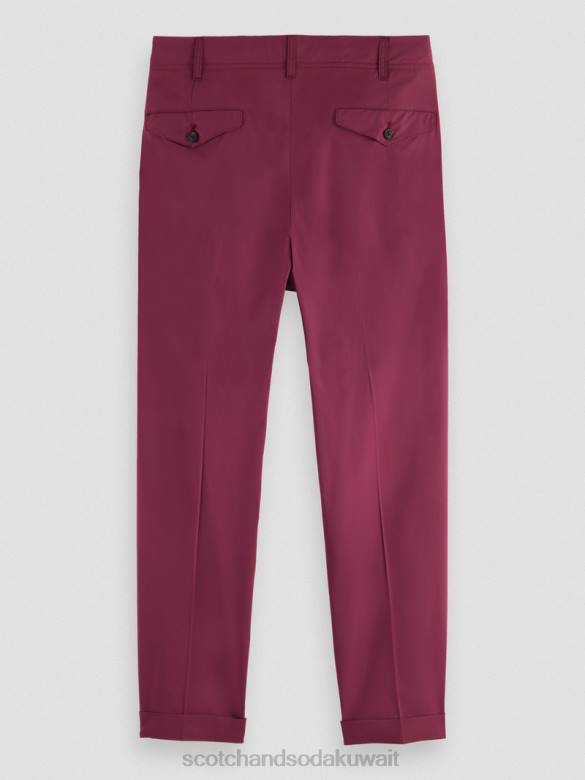 ملابس Scotch & Soda تشينو مطوي وفضفاض الداليا رجال N0V4486