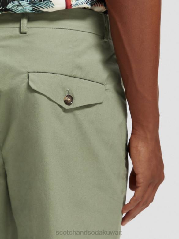 ملابس Scotch & Soda بليك البوبلين تشينو جيش رجال N0V4502