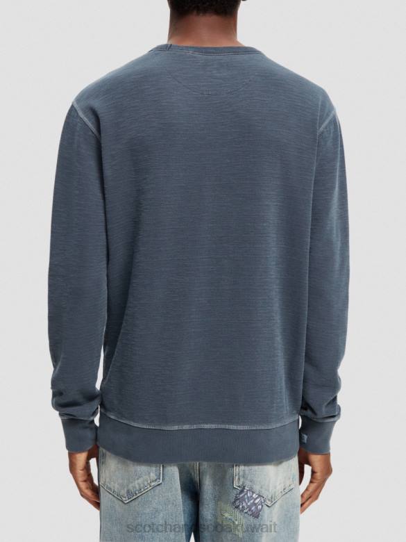ملابس Scotch & Soda سترة مصبوغة بالملابس ليلة رجال N0V4517