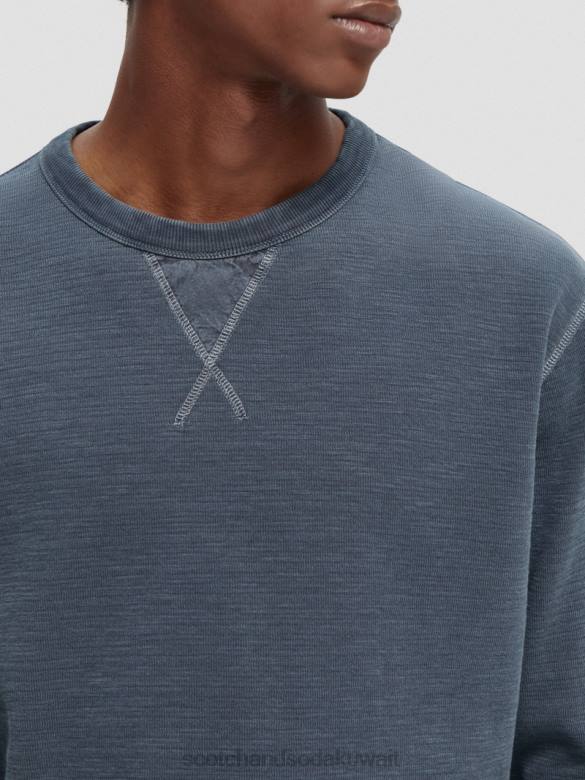 ملابس Scotch & Soda سترة مصبوغة بالملابس ليلة رجال N0V4517
