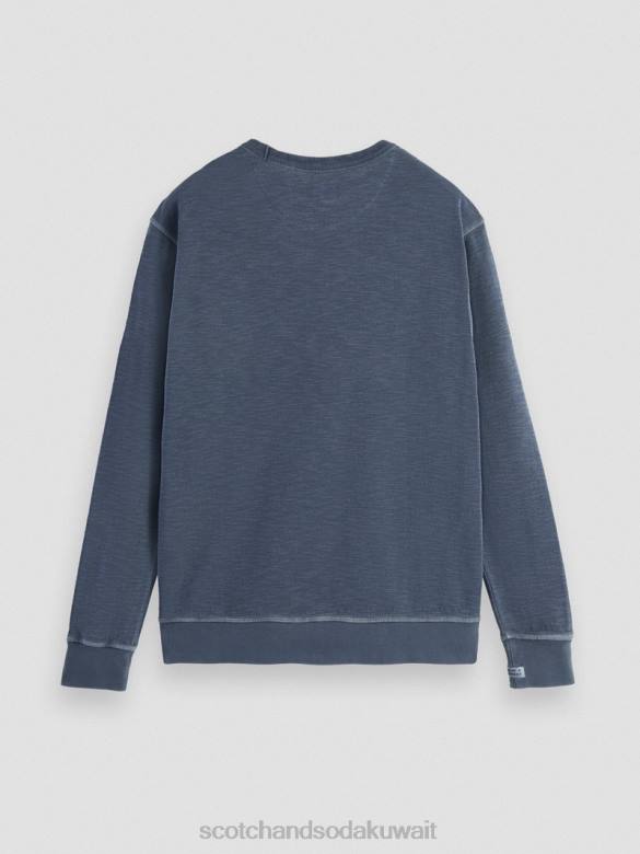 ملابس Scotch & Soda سترة مصبوغة بالملابس ليلة رجال N0V4517